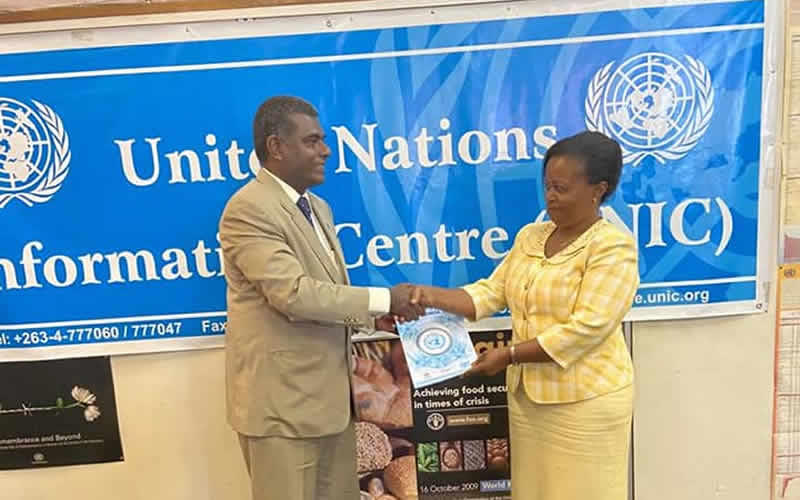 Courtesy Call And Meeting With Unic Senior Representative And Director – General Ms Tafadzwa Mwale Of United Nations Information Center (UNIC) Of Zimbabwe