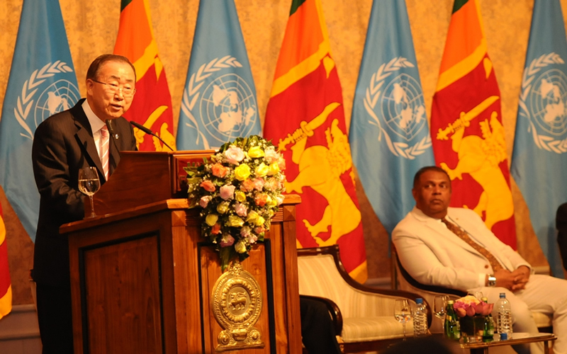 UN Secretary-General H.E. Ban Ki-moon’s visit to Sri Lanka