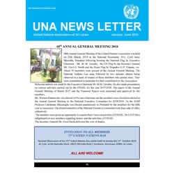 UNA NEWSLETTER | January – June 2018