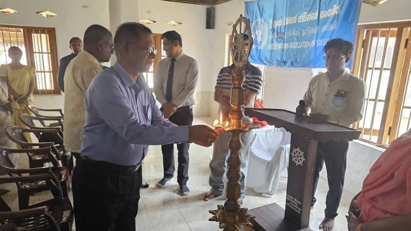 United Nations Association of Sri Lanka Organizes Successful Eye Clinic in Pannala